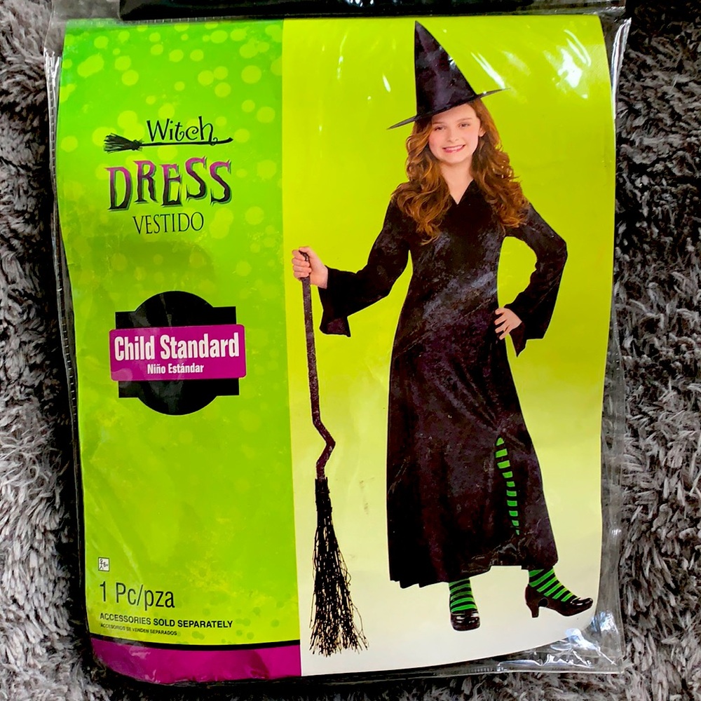 Girls Witch Halloween Costume
